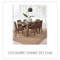 COS-BANNY DINING SET (1+6)